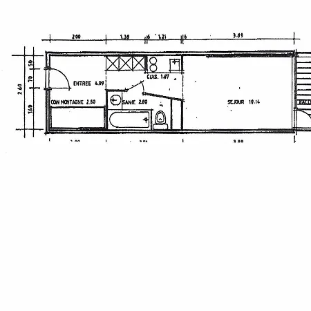 Apartment Aux Pieds Pour 3 Pers A Arc 2000, Proche Commerces Les Arcs (Savoie)